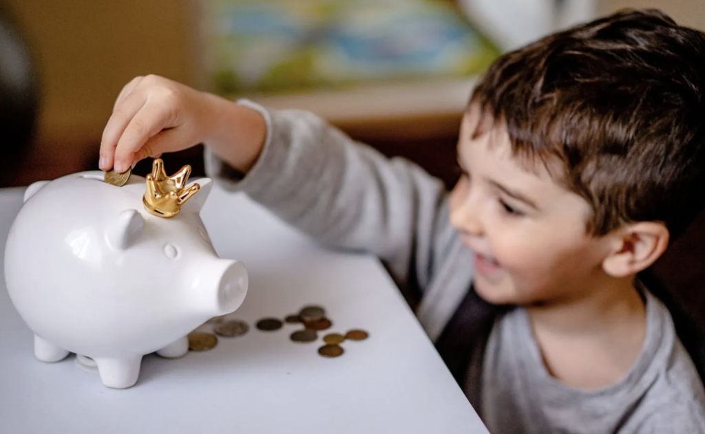 ahorro en los niños